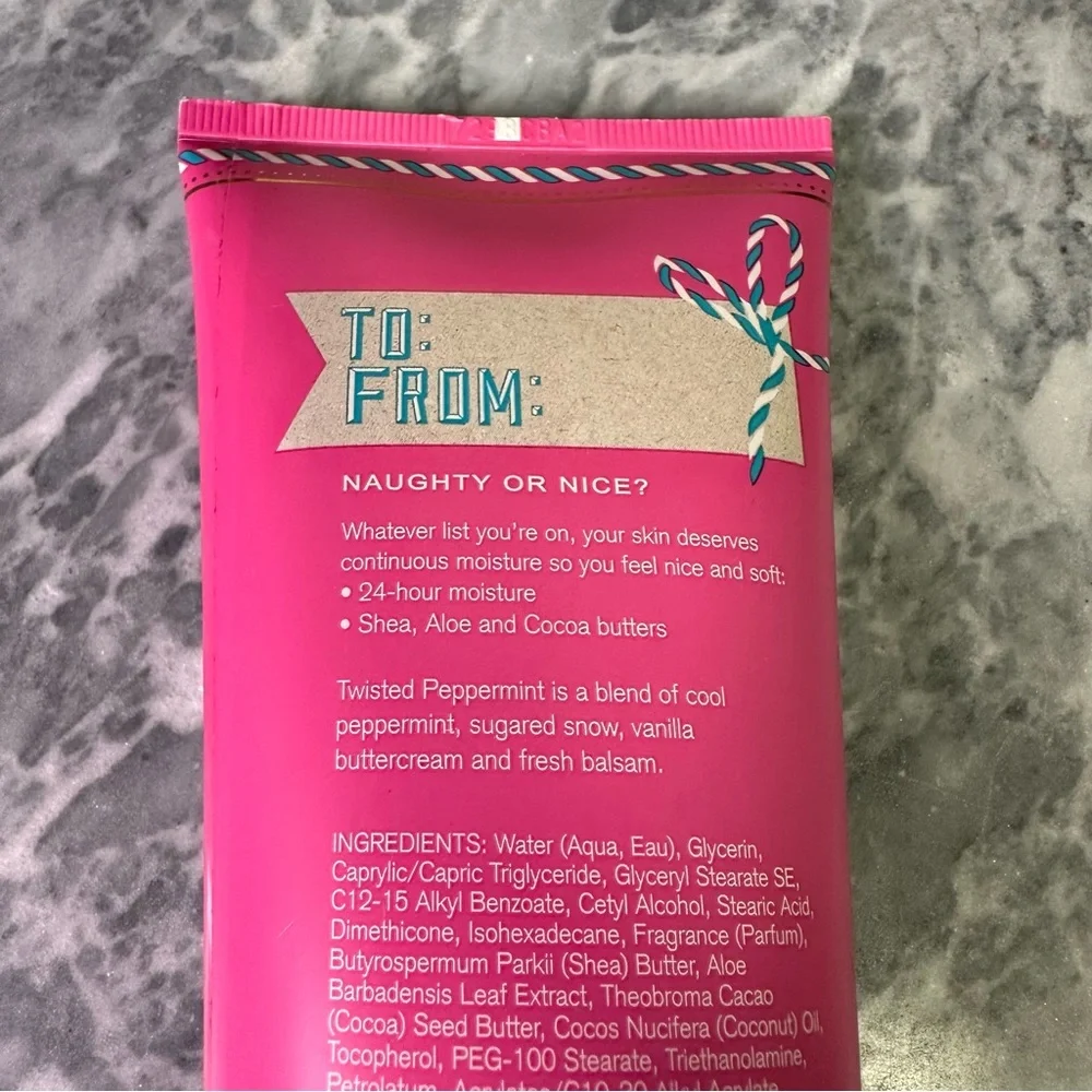 Bath and Body Works Lotion Ultra Shea Body Cream Twisted‎ Peppermint